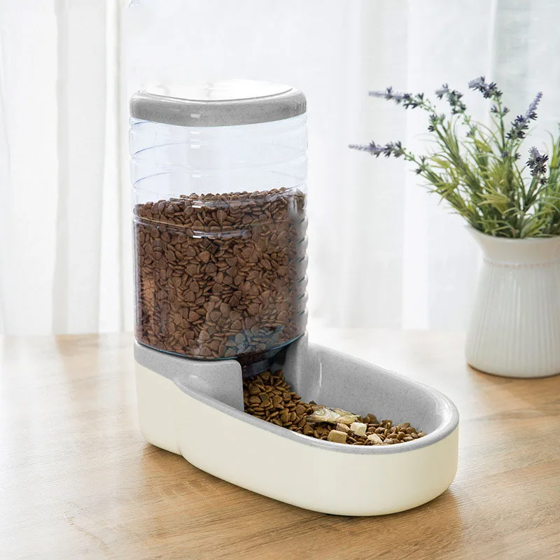 Kat Water Dispenser Hondenbak Kattenbak Water Voerbak Kattenbak Combinatie Graan Opslag Vat DWC110013