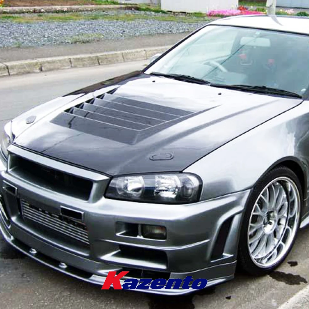

Комплект кузова капота из углеродного волокна в стиле NIS для Nissan Skyline R34 GTT (только перевозка Ocean, выгодно, добро пожаловать в inqury)