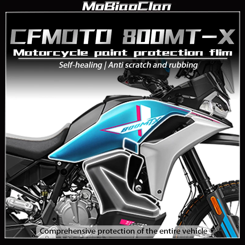 

For For CFMOTO 800MTX 800MT-X 800 MTX 24motorcycle invisible car cover film fuel tank sticker paint protective film accessories