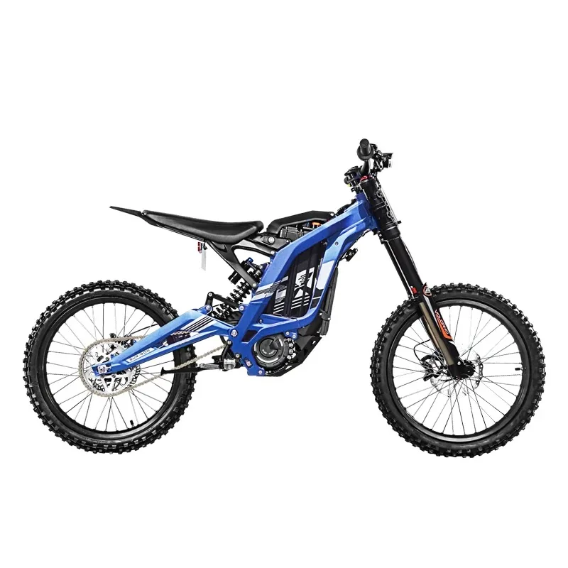 ST Off Road  Electric Dirt Bike 6000W60V Off-road Mountain Bicycle with Pedal Top Speed 70-80km/h