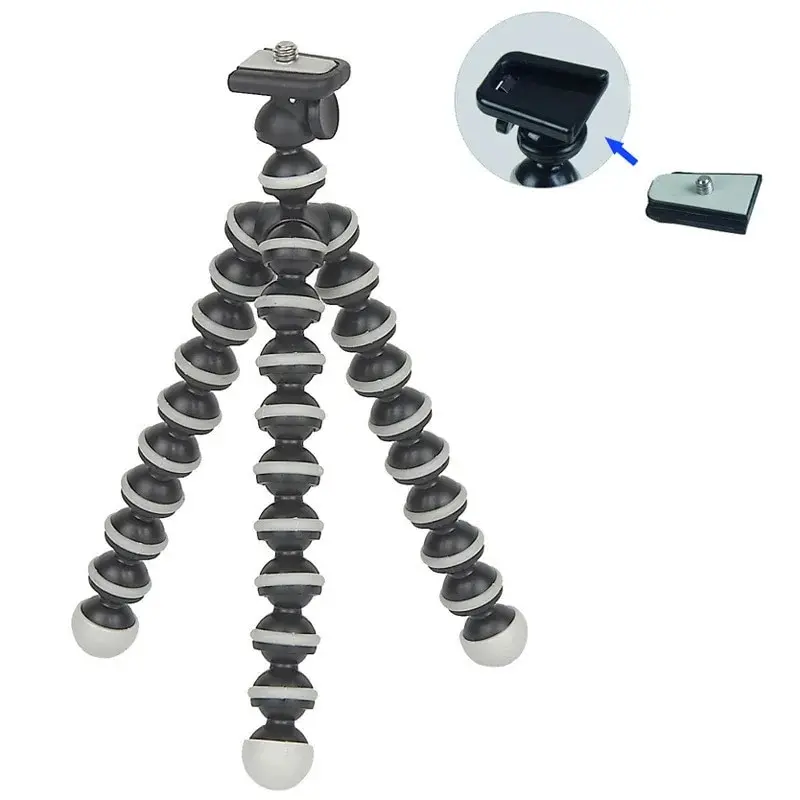 Mini Octopus Bracket TikTok Kuaishou Live Streaming Mobile Phone Bracket SLR Camera Photography Octopus Floor Bracket