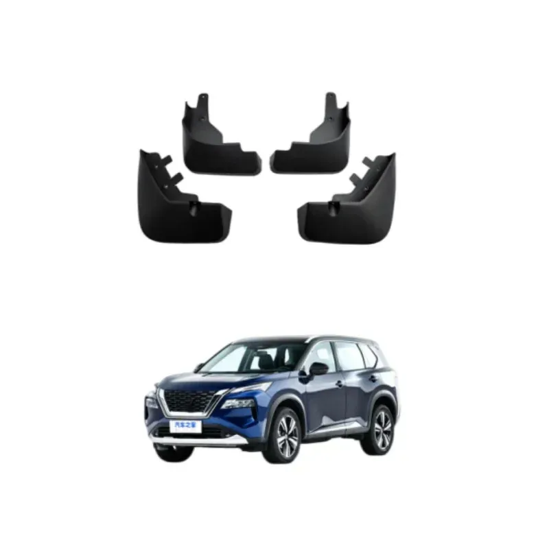 

High Quality X-Trail 2021 Front and Rear Mudguards Splash Guards Car Parts Fit Auto Parts Model