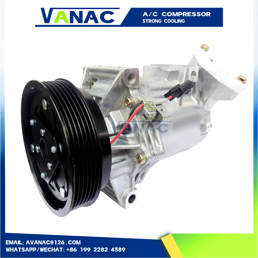 

Компрессор кондиционера 92600A092B 8200816362 CR12SC для Renault Fluence, Logan, Sandero 8201025121 926009154R 926004634R 926005154R