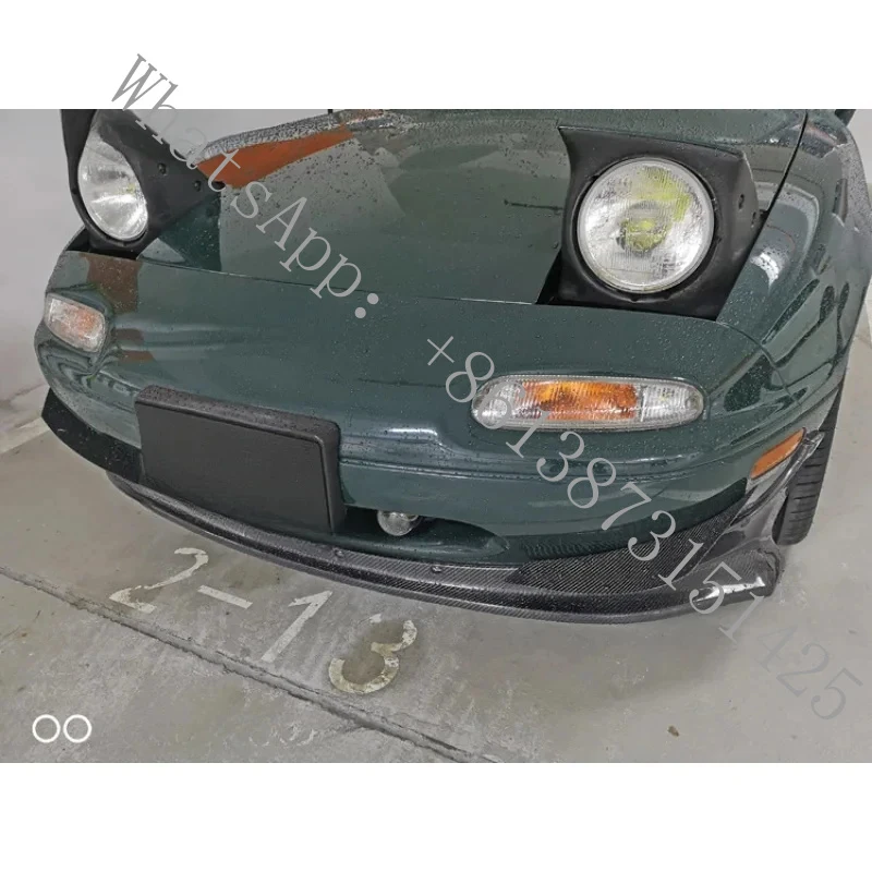 

Suitable Miata MX5 NA Carbon Fiber ARS Front Bumper Spoiler Blade