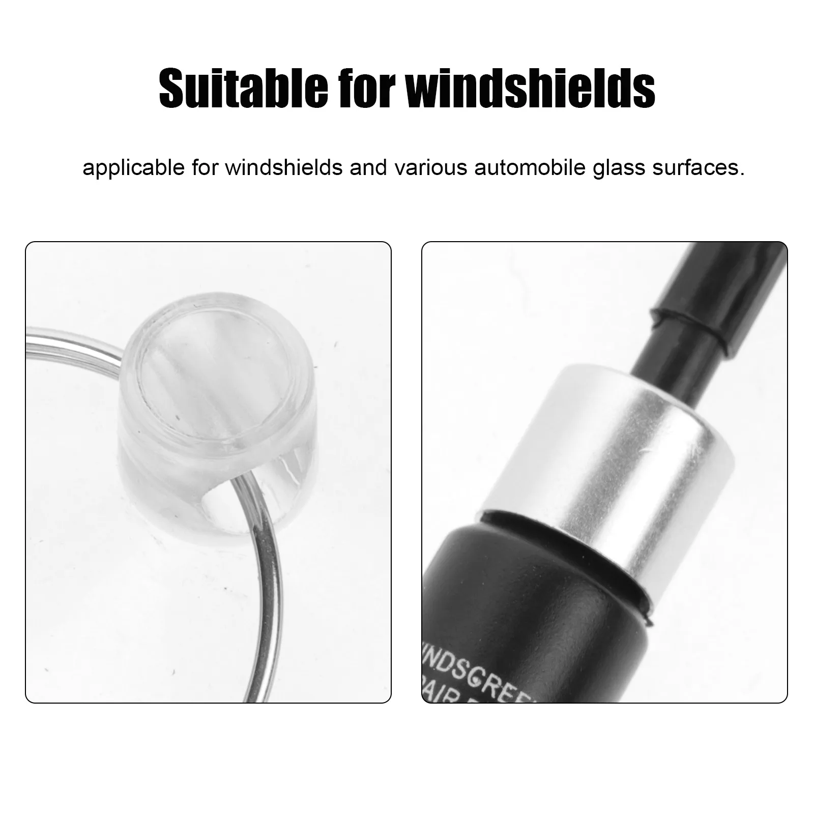 

1 set Glass Crack Repair Kit Windshield Repair Tool Cracks Outcome Easy to Use No Professional Skills Required