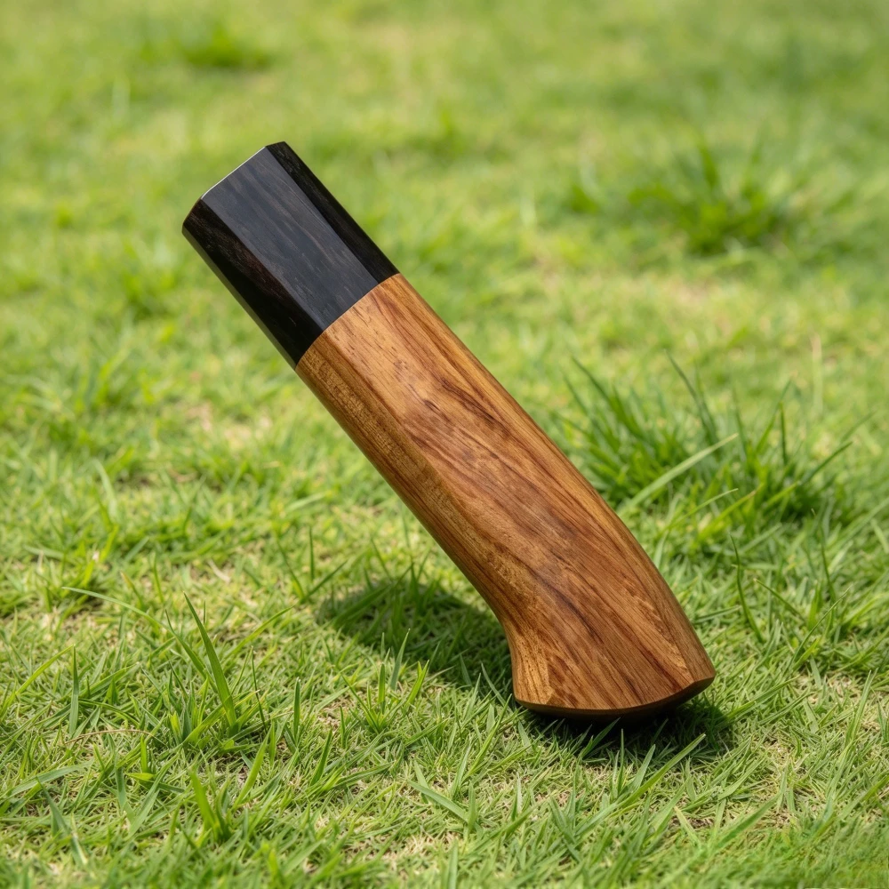 High-quality Handmade Solid Wood Octagonal Kitchen Knife Handle DIY Material Suitable for Renovating Old Knives
