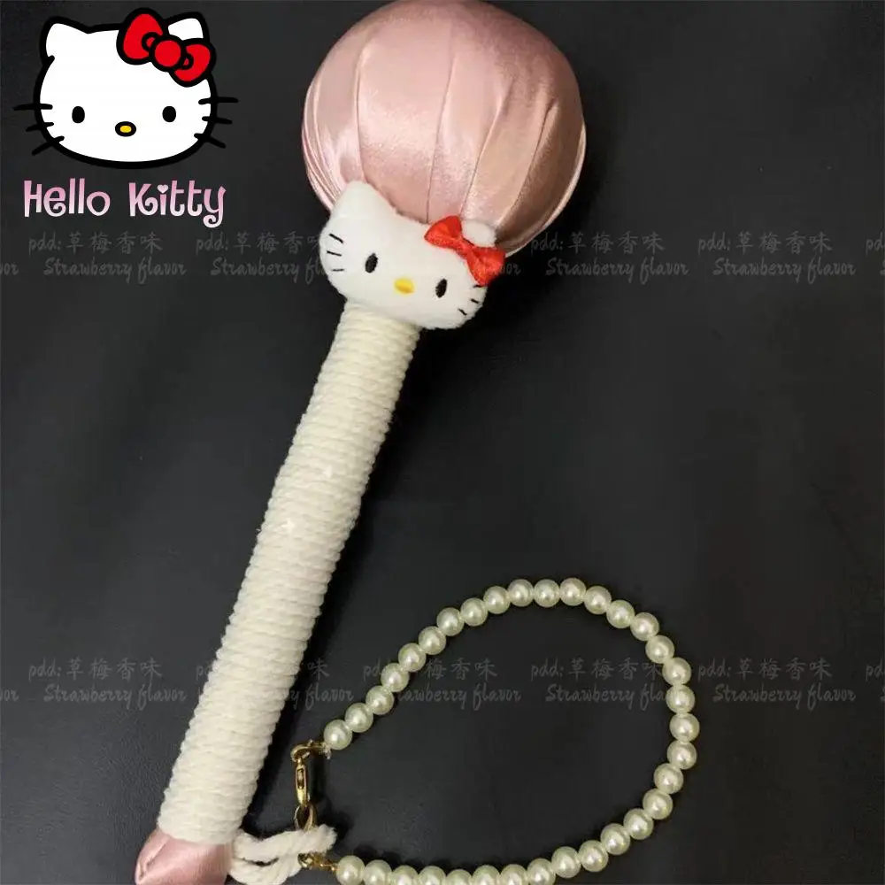 New Hello Kitty Cartoon Massage Hammer Creative Gift Girl Heart Plant Kawaii Pearl Home Back Relaxation Hammer Trendy Girl Gift