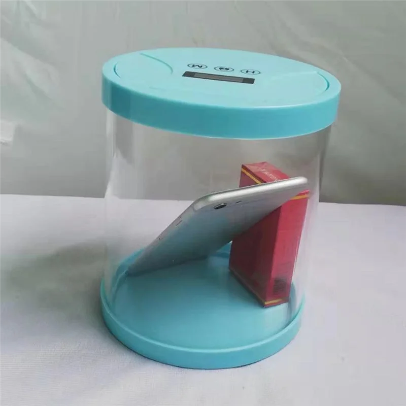 Caja de bloqueo de tiempo electrónica, contenedor de bloqueo de temporizador, caja de bloqueo de tiempo multifunción, contenedor para juguetes, teléfonos móviles