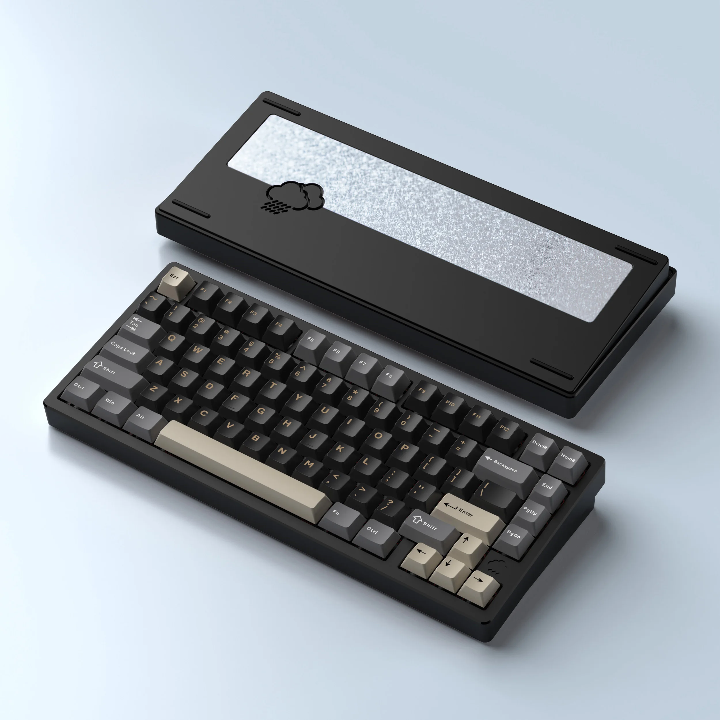 【新品未開封】WOBKEY Rainy 75 ブラック メカニカルキーボード WOBKEY Rainy 75【メカニカルキーボード】