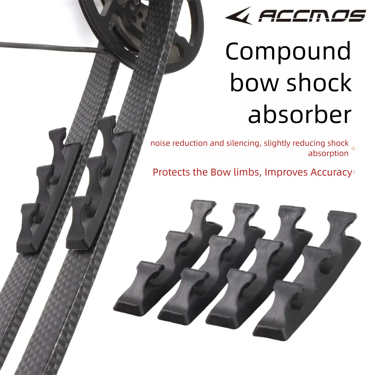 Composite Bow Limbs stabilizer Shock Wave Archery Bow Limbs Accessories