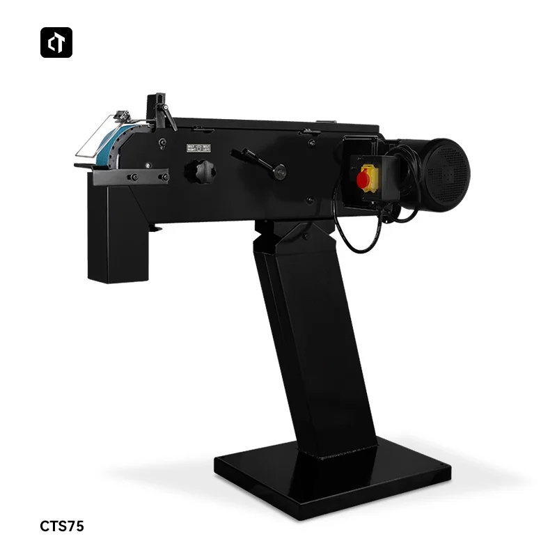 

Hot New CTS75 Electric Abrasive Belt Grinder Small Industrial Metal Polishing Grinding Machine for Standard Export Applications