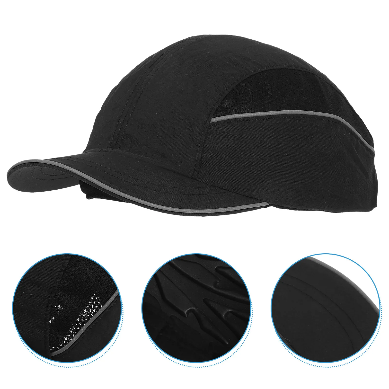 

Bump Cap Safety Hat Flame Retardant Anti Static Baseball Style with Ventilated Lining for Construction Sites Electrical