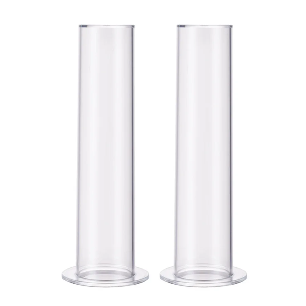 

2pcs Clear Acrylic Vertical Tower Headband Holder For Scrunchie Jewelry Display Storage Rack Shop Dressing Table Organizer Stand