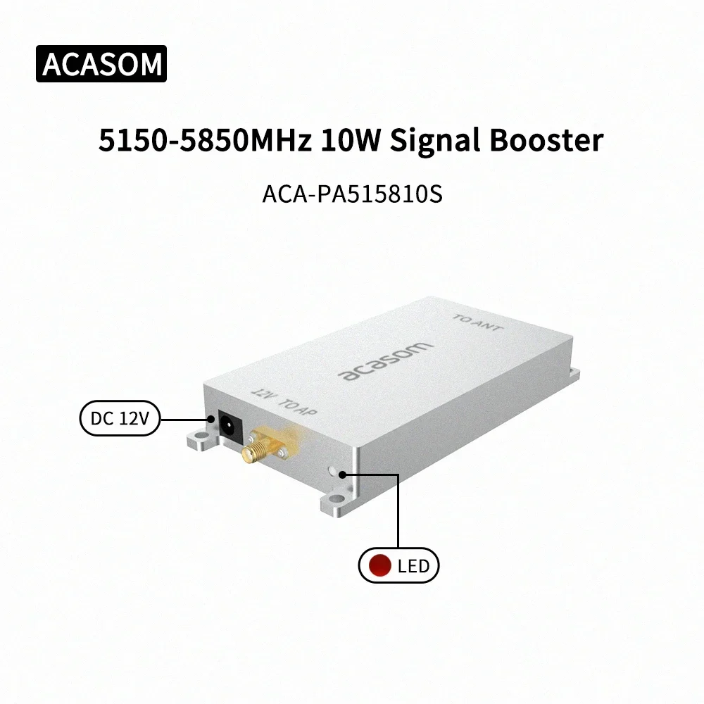 5,15–5,85 GHz 10 W Mavic 3 Phantom Avata FPV Signalverstärker Extender Signal Booster Drone Range Extender