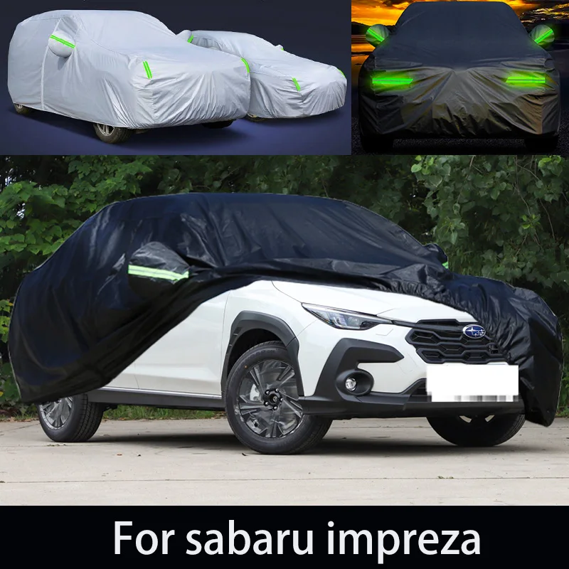 

For sabaru impreza auto anti snow, anti freezing, anti dust, anti peeling paint, and anti rainwater.car cover protection