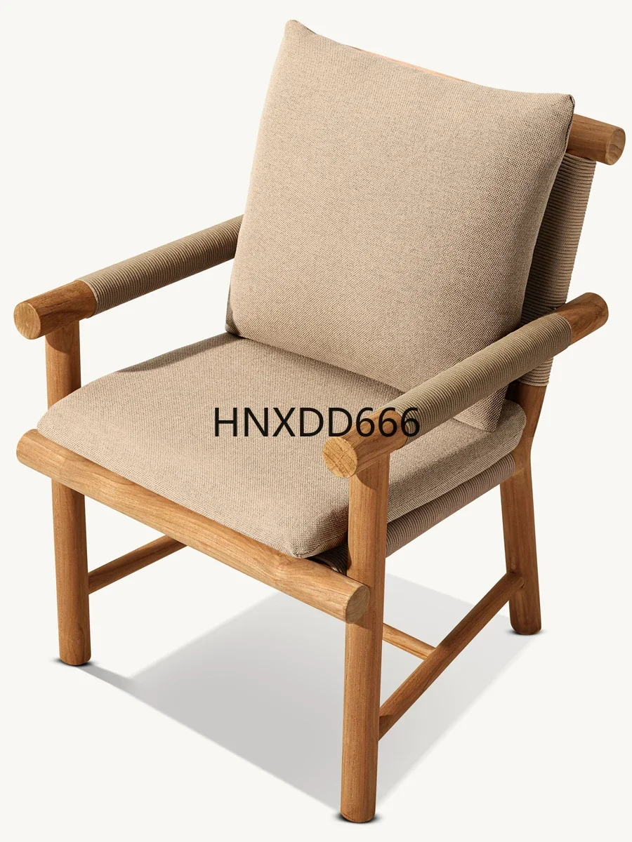 Outdoor preservative wood sofa rattan rain protection