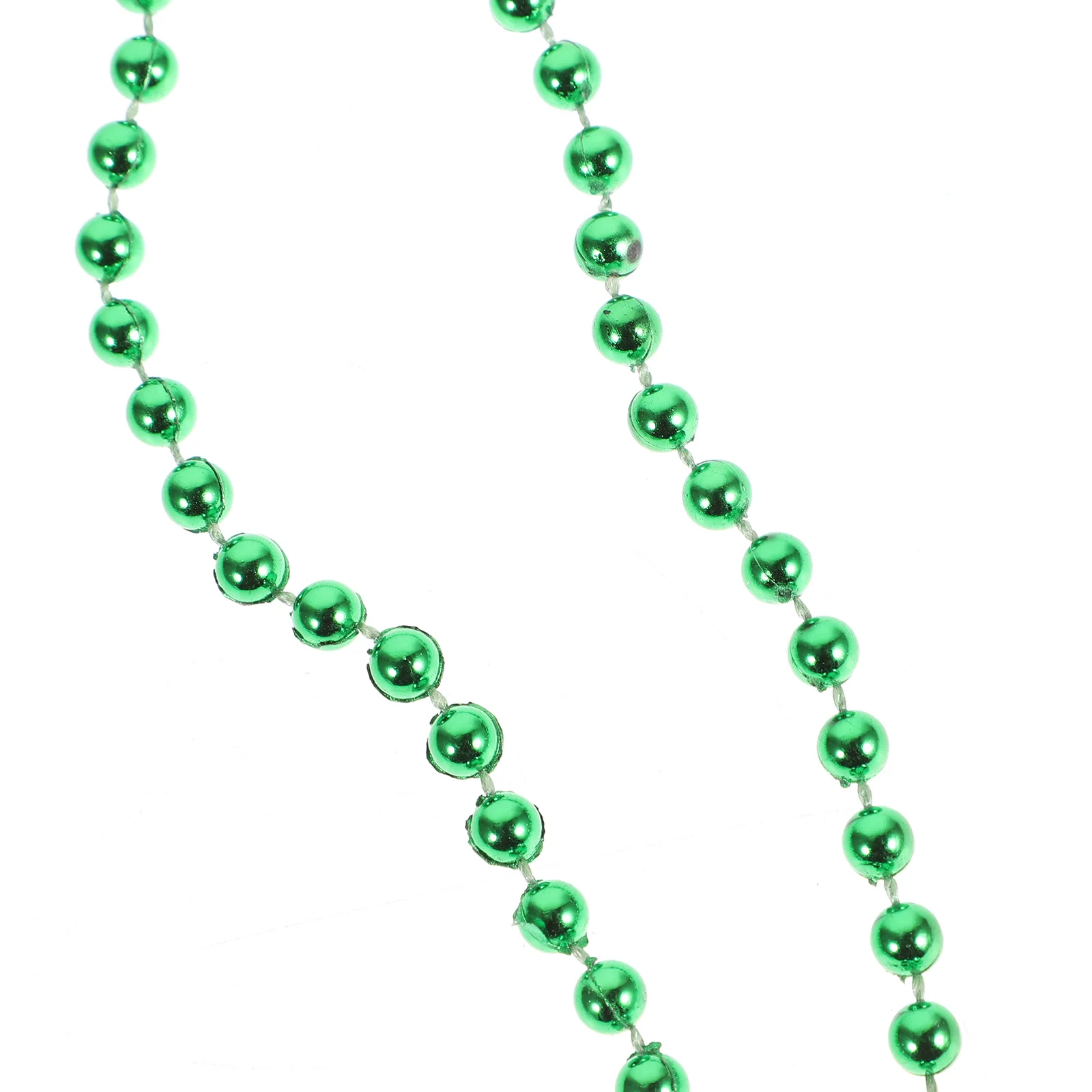 

15 Pcs Multicolor Bead Necklace Chains Beaded Necklaces Colorful Delicate Round Jewelry Pvc Celebration Decorations