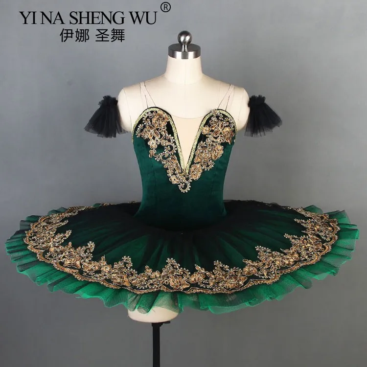 

Professional Ballet Tutu Girls Blue Blue Platter Pancake Tutu Ballerina Party Dress Adult Women Child Kids Ballet Dance Costume