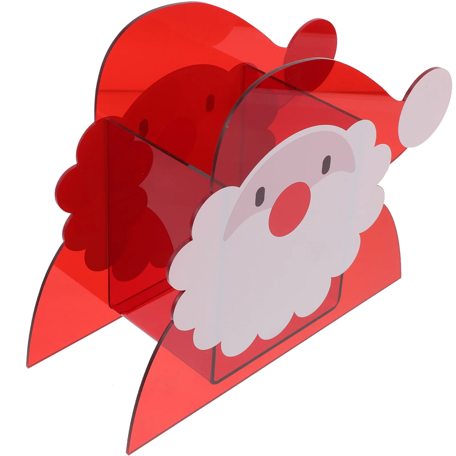 

Christmas Flower Pot Acrylic Flower Vase Desktop Plant Container For Small Succulents Xmas Candy Storage Retro Garden