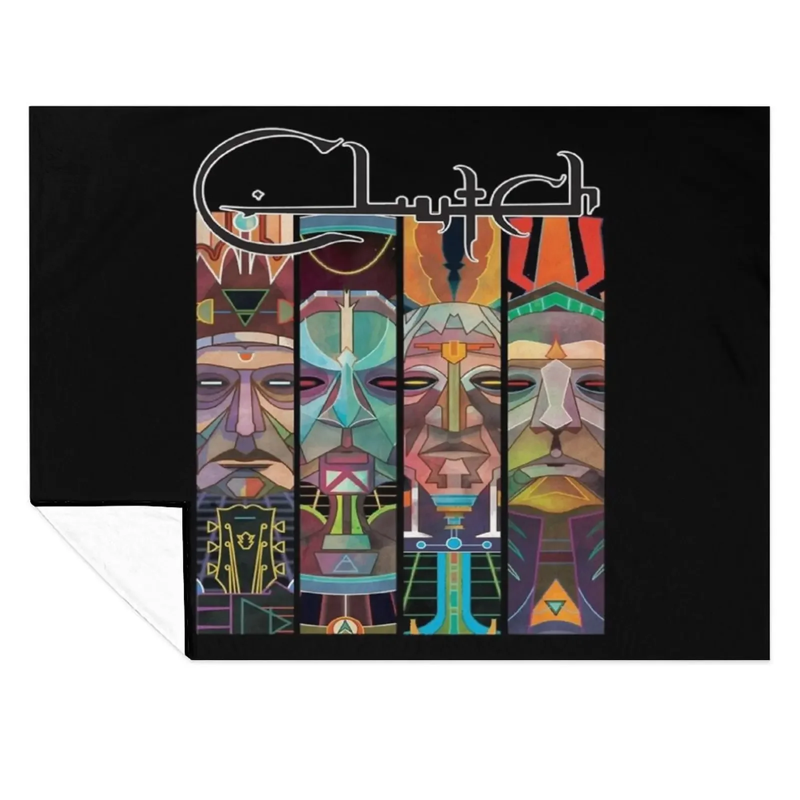 

Классическое одеяло The Clutch, американская рок-группа, одеяла и декоративные кровати, теплые зимние рождественские украшения, одеяла
