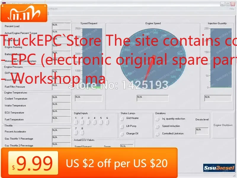 

Сервисный инструмент TruckEPC AGCO SISU Power WinEEM3 1.2.1.1 (WinTest)