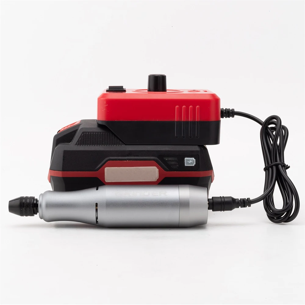 Cordless Portable for Lidl Parkside X20V Lithium Battery Grinder Drill Engraving Pen Grinding DIY Crafts Engraver Pen Adapter - view 6