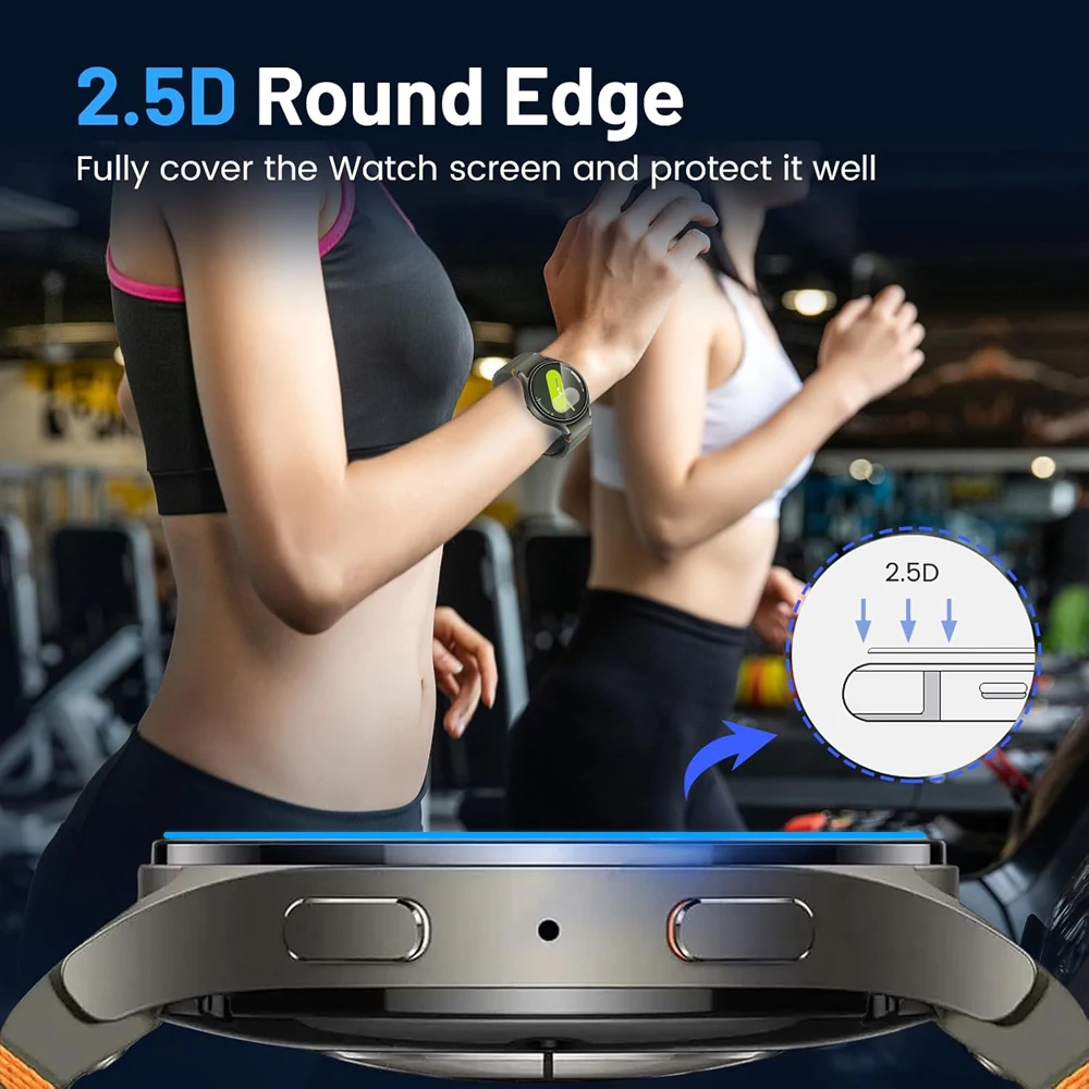 Защитная пленка из закаленного стекла для Samsung Galaxy Watch 7/FE 40 мм 44 мм, аксессуары, защитная пленка pantalla для Galaxy Watch 7 Ultra