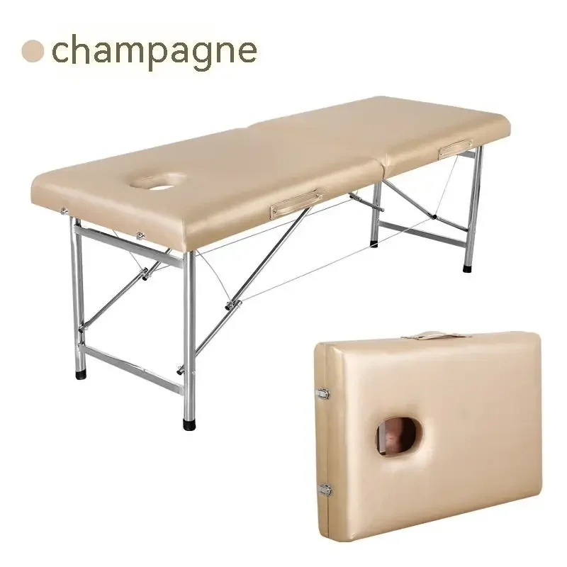 Portable Height-Adjustable Beauty Salon Spa Bed Hospital & Hotel Suitable for Massage Tables & Beds Salon Furniture