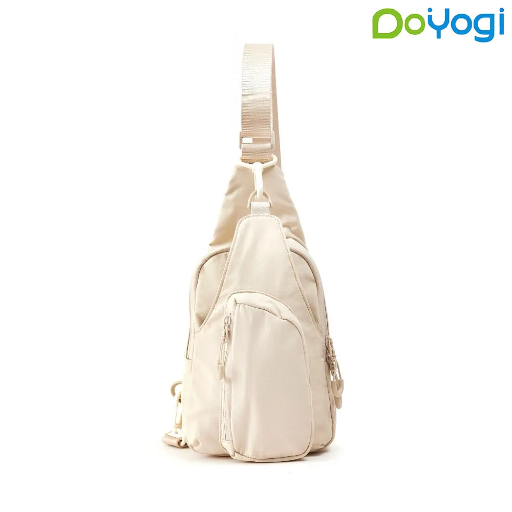 Bolsa de estilingue diária DOYOGI com alça ajustável, bolsa de peito crossbody leve, mochila pequena para viagem casual, cinto de caminhada