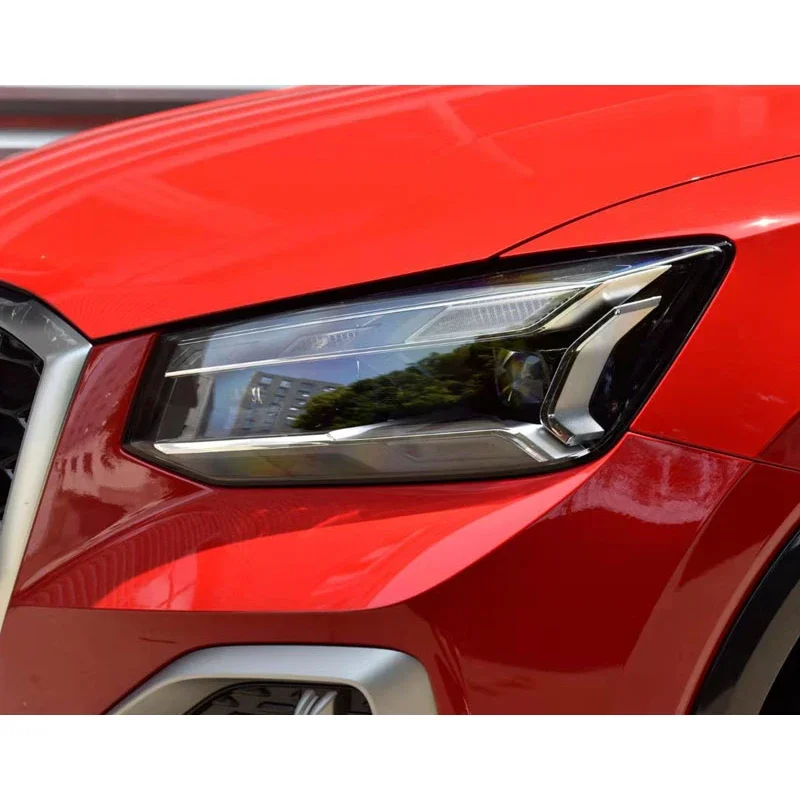 

Стеклянный абажур передней фары автомобиля для Audi Q2 2018 2019 2020 2021, левый/правый сменный линз, стеклянный корпус, автомобильные аксессуары