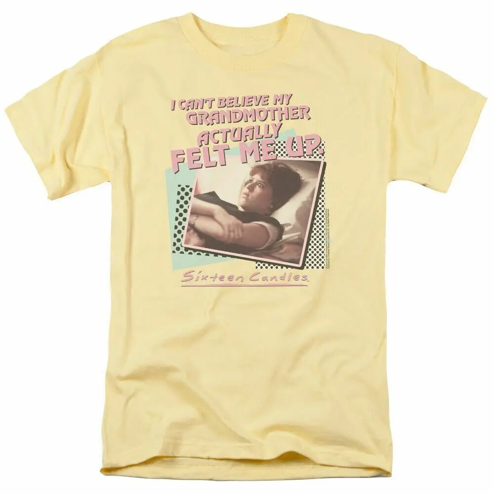 Sixteen Candles Grandmother T Shirt Mens Licensed Movie Tee Sam Jake Banana