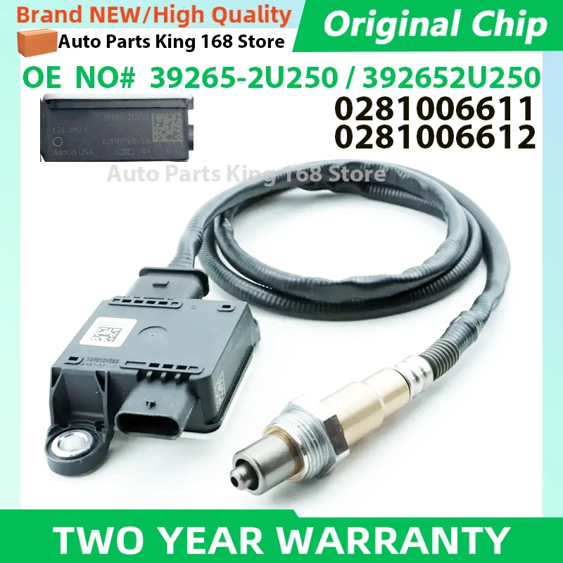 39265-2U250 0281007515 0281007516 High Quality  PM Sensor 392652U250 Particulate Matter Sensor For Hyundai Tucson 2018-2020