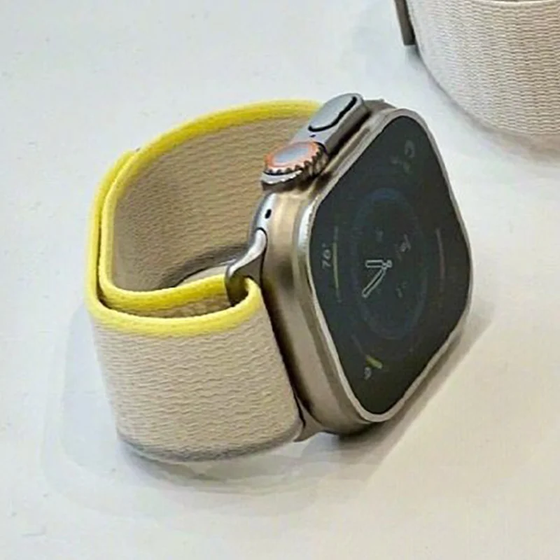 Trail Loop Armband für Apple Watch 12 42/46mm 44mm 40mm 41mm 45mm Sport Nylon Armband iWatch Serie 9 8 7 5 SE 10 Ultra 4 3 – Detail 1