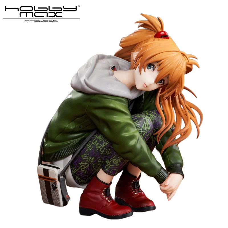 

In Stock Original HobbyMax Soryu Asuka Langrey Ver.RADIO EVA Part.3 NEON GENESIS EVANGELION Action Figure Collectible Model Gift