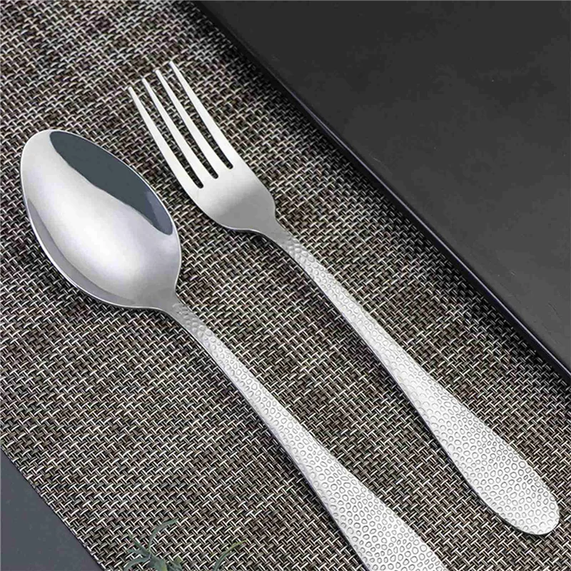 

60 Pieces Kids Silverware Set Stainless Steel Toddler Utensils Flatware Set Toddler Silverware Spoons And Forks Set-A68E