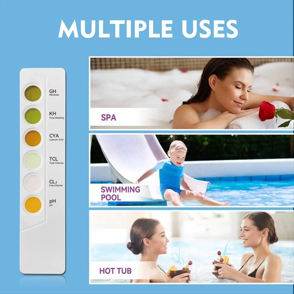 6 in 1 SPA Water Test Kit Water Chemical Testing Chlorine PH Meter Hight Quality Tools Sets You May Like