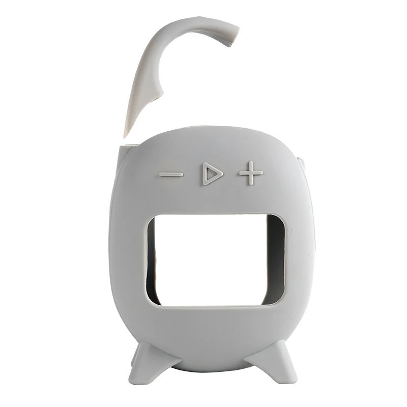 Silicone Protective Carrying Case for JBL Clip 5 Portable Bluetooth-compatible Speaker Cover Pouch for JBL Clip5 Speaker