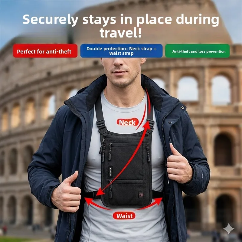 anti-magnetic-waterproof-passport-bag-wallet-integrated-slant-crossbody-mobile-phone-bag-document-protection-casual-leisure-s