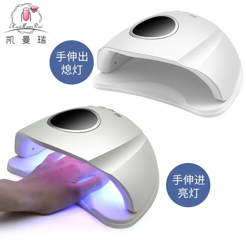 เครื่องอบเล็บข้ามพรมแดน 180W กำลังสูง พร้อมระบบเซ็นเซอร์อัจฉริยะ สำหรับอบเจลยูวีและยาทาเล็บ