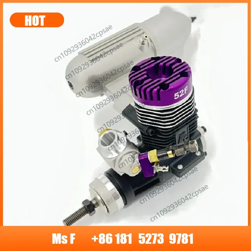 FCPower FC52 2 Stroke 52 Nitro Engine Motor Instead of ASP S52A / S52AII Nitro Engine 52 Grade for RC Airplane