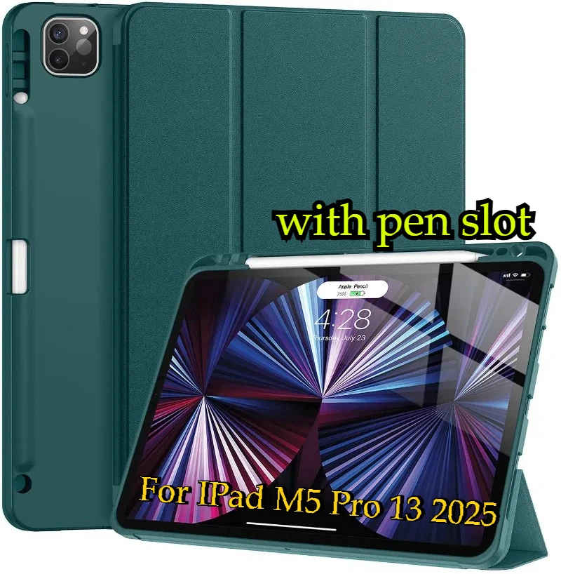 

Чехол-подставка из жидкого силикона 2026 для iPad A16 11-го поколения, M5, M4 Pro, Air 11, 13, 12.9, Air 4, 5, 10-го поколения, 10.9 дюймов, противоударный, из полиуретана