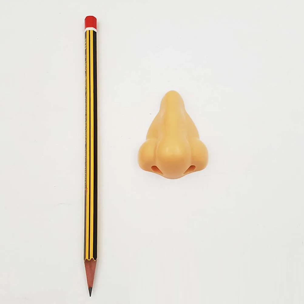 

2 Pcs Pencil Sharpener Practical Nose Shape Creative Manual Shaped Funny with Tool inside