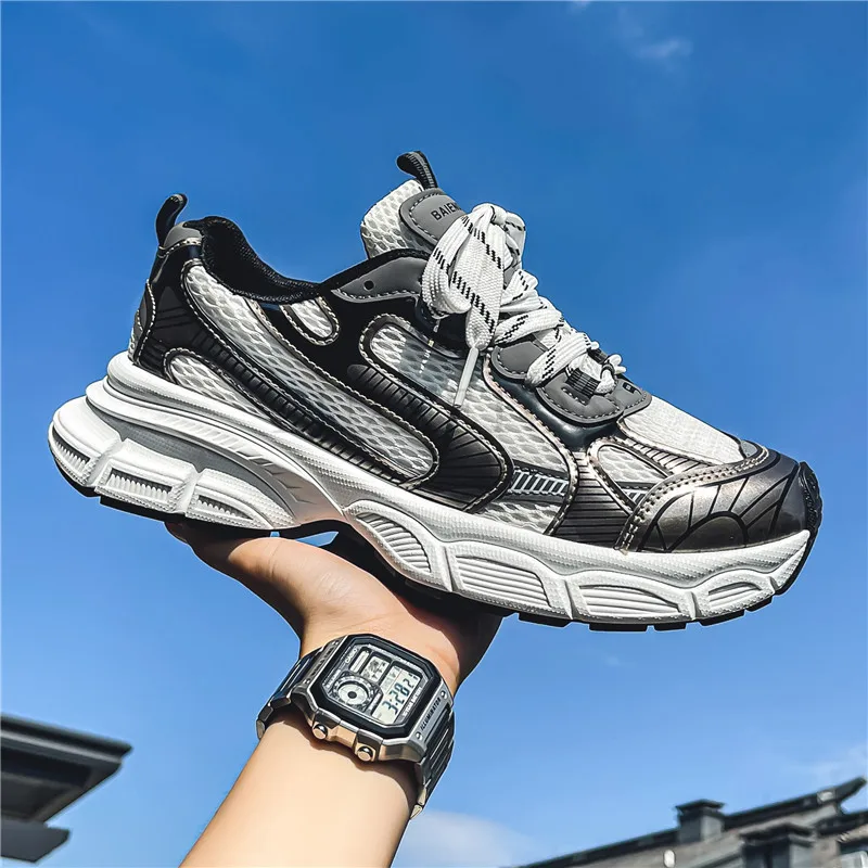 Men Women Sneakers Plus Size 41 42 43 Women\'s Casual Shoes Fashion Chunky Sneakers Woman Thick Sole Sport Shoes  Big  Size Shoes