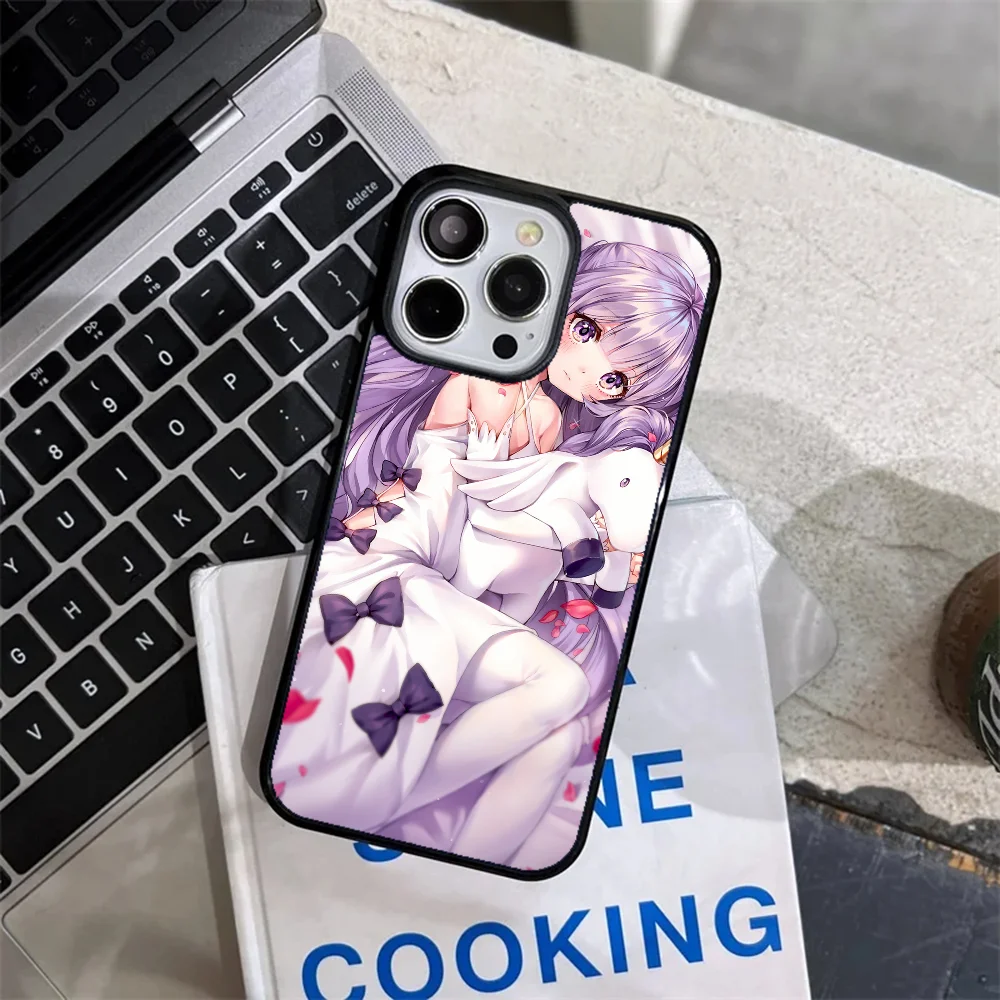 Game Anime Azur Lane Unicorn Phone Case Strong Magnetic For IPhone 15 14 13 Pro Max 11 12 Mini Alex Mirror For Magsafe