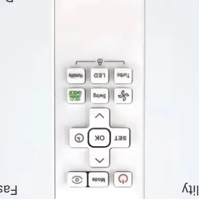 Premium HVAC Replacement Remote RG10L1(G2HS) BGEFU1, Sensitive One-Click Operation Perfectly Matches New Air Conditioner System