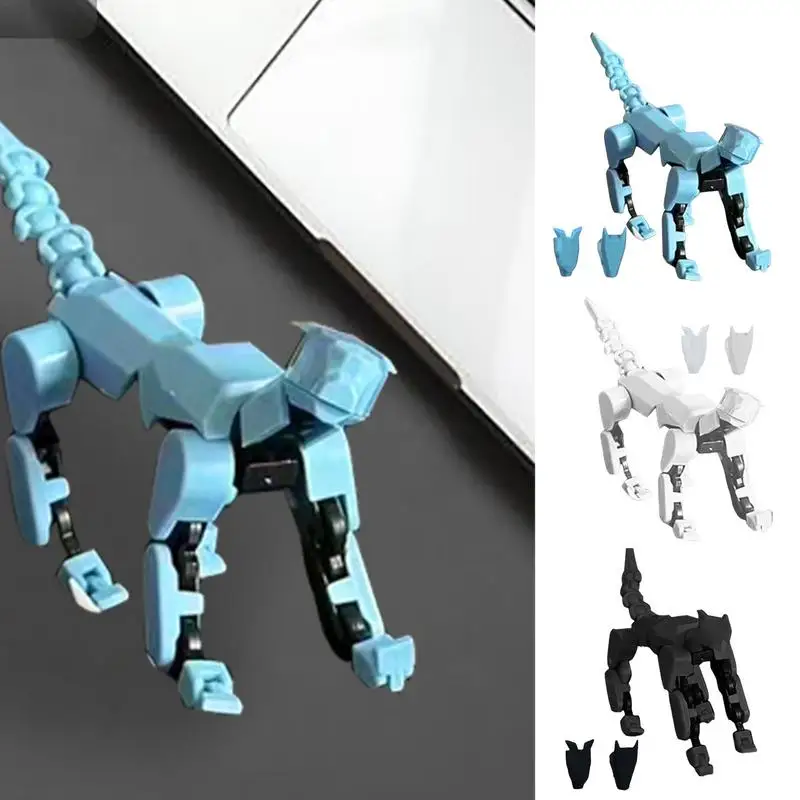 Joint Movable Action Figures Collectible Children Dog Models Portable Dog Toys Cute Home Ornament Funny Boys Girls Toys