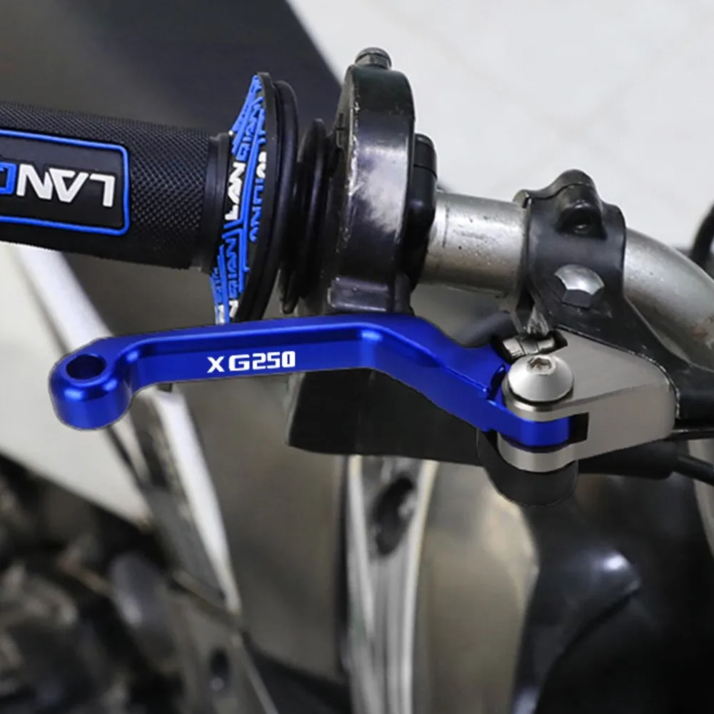 Dirt Bike Motocross Foldable Pivot Brake Clutch Lever Handle Levers FOR YAMAHA XG250 TRICKER 2004 2005 2006 2007 2008 2009 2010