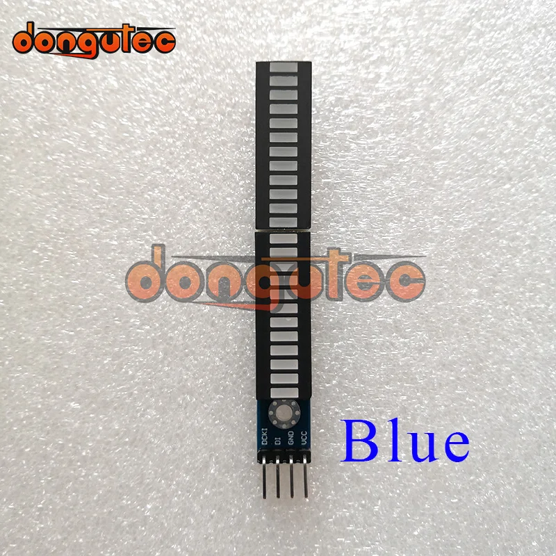 LED Module LED Bar Blue Strip 24 Segment Strip Digital Tube Light Emitting Module