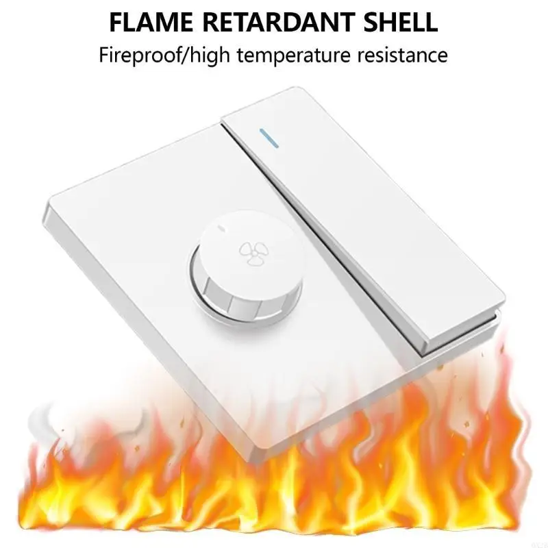 اكتب 86 وحدة تحكم سرعة مروحة سقف مخففة. منظم السرعة بدون خطوة