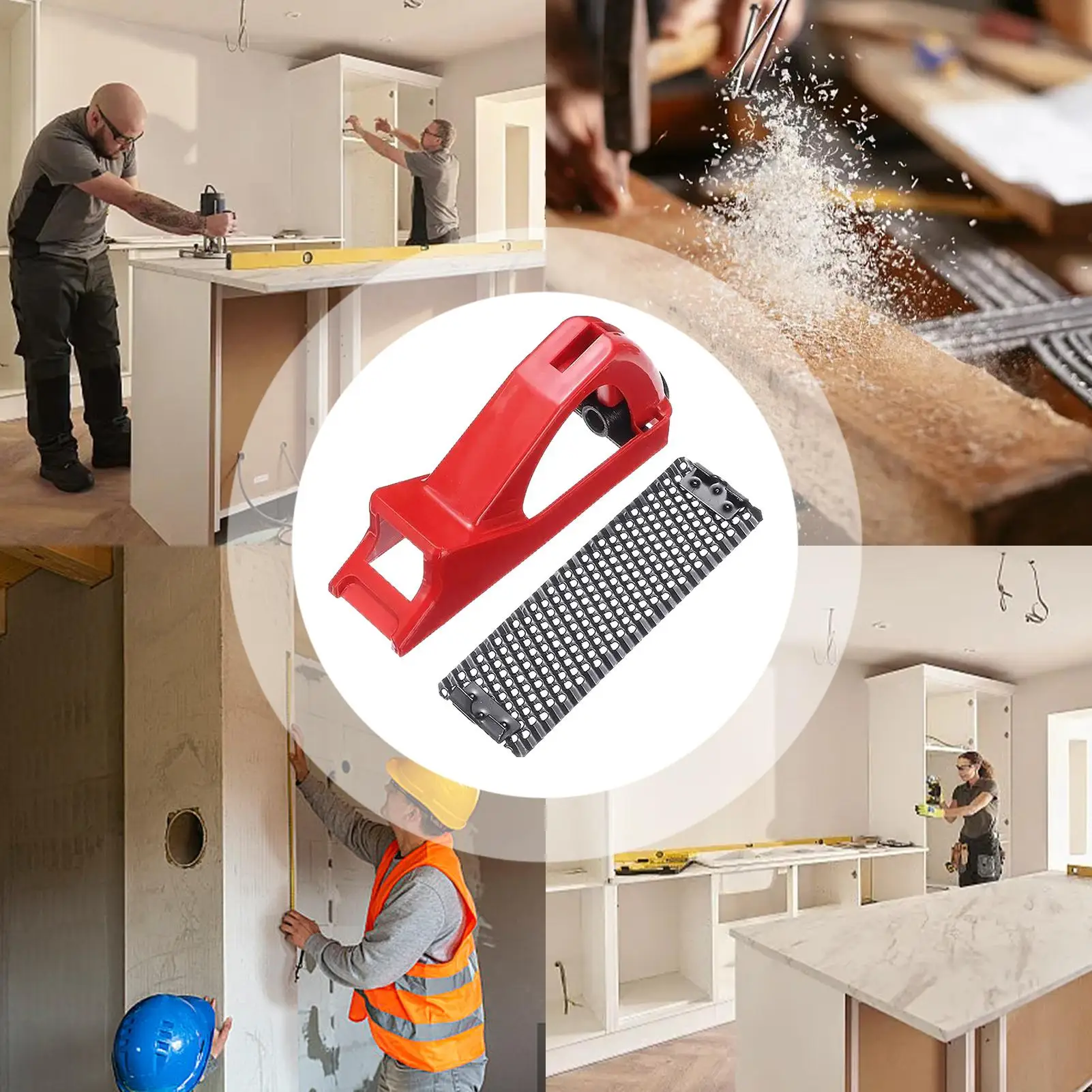 Drywall File Rasp Lightweight Drywall Cutter Cutting Tool Sheetrock Kicker Edge-finishing Tool Wallboard Rasp Trimmer